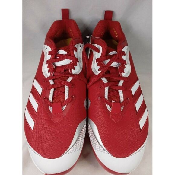 adidas gazelle silver green womens Adidas Icon V Bounce G28267 Mens Red Athletic Baseball Cleats Shoes